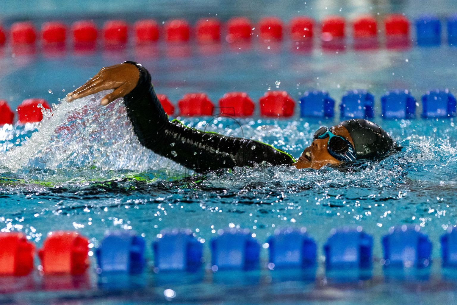 Day 7 of 4th National Kids Swimming Festival 2023 on 7th December 2023, held in Hulhumale', Maldives Photos: Mohamed Mahfooz Moosa / Images.mv