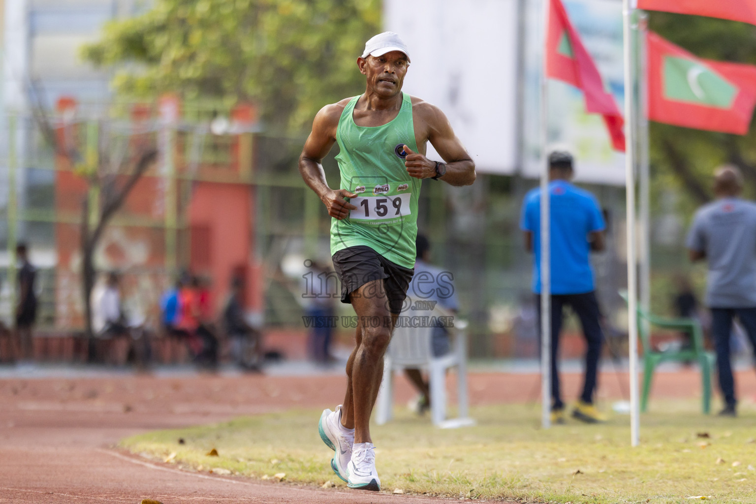 Day 1 of National Athletics Championship 2025 was held at Ekuveni Running Ground in Male', Maldives on Thursday, 14th August 2025. Photos: Hasni / images.mv