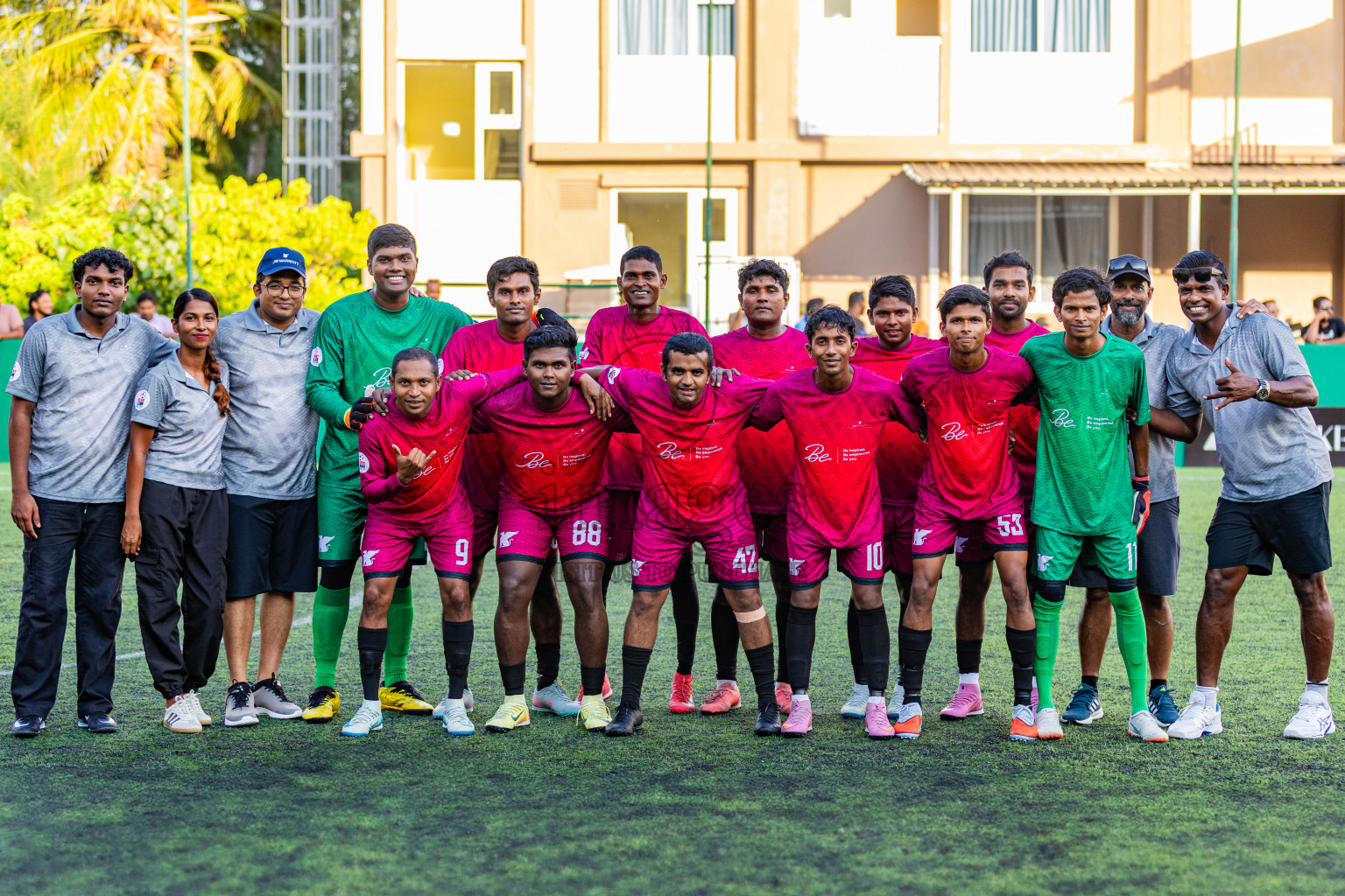 JW Marriott vs Fihalhohi in Resort League 2025 (South Male Zone) day 3 was held on Tuesday, 30th September 2025 in Crossroads's Maldives, Photos: Areef Adam / images.mv
