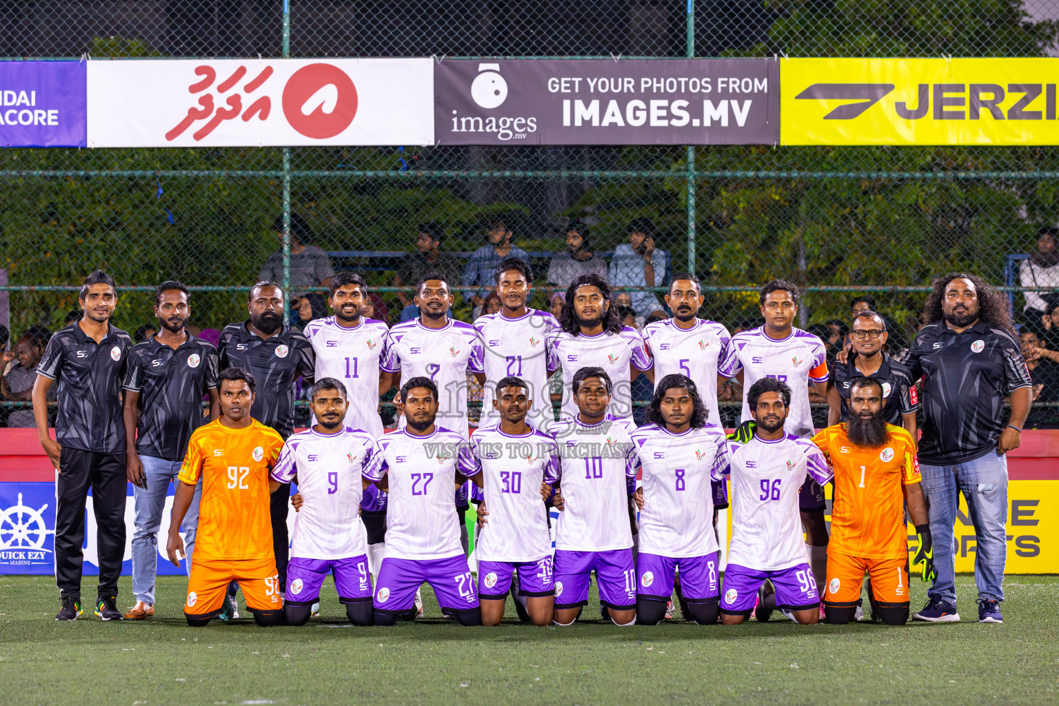 N Maafaru vs N Holhudhoo in Day 15 of Golden Futsal Challenge 2024 was held on Monday, 29th January 2024, in Hulhumale', Maldives
Photos: Ismail Thoriq / images.mv