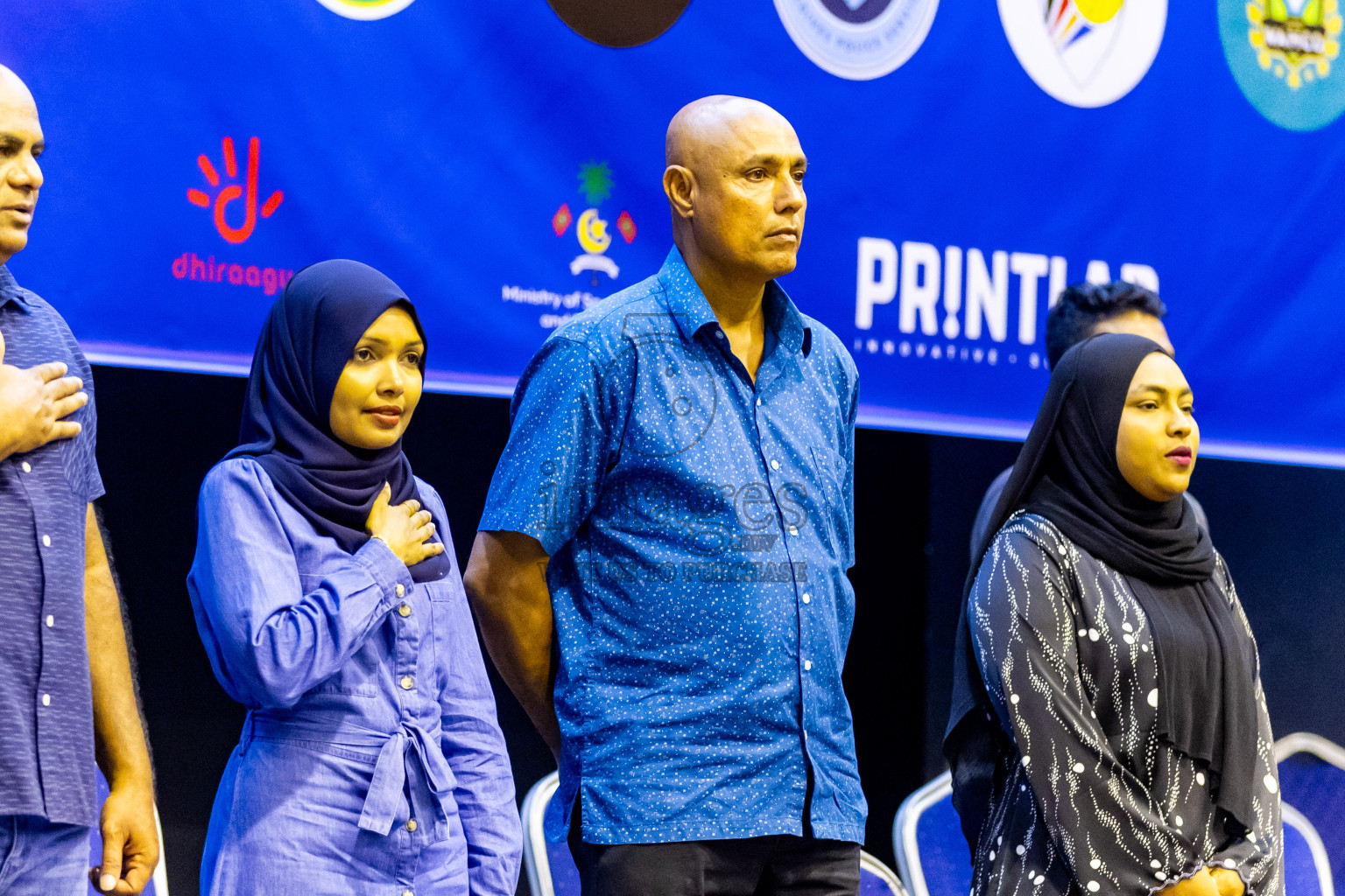 Day 1 of Women's Division of Milo VAM Cup 2024 held in Male', Maldives on Tuesday, 8th July 2024 at Social Center Indoor Hall Photos By: Nausham Waheed / images.mv