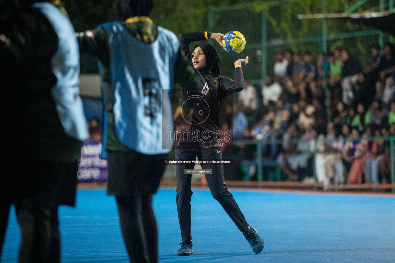 Day 3 of 6th MILO Handball Maldives Championship 2023, held in Handball ground, Male', Maldives on Friday, 22nd May 2023 Photos: Nausham Waheed/ Images.mv