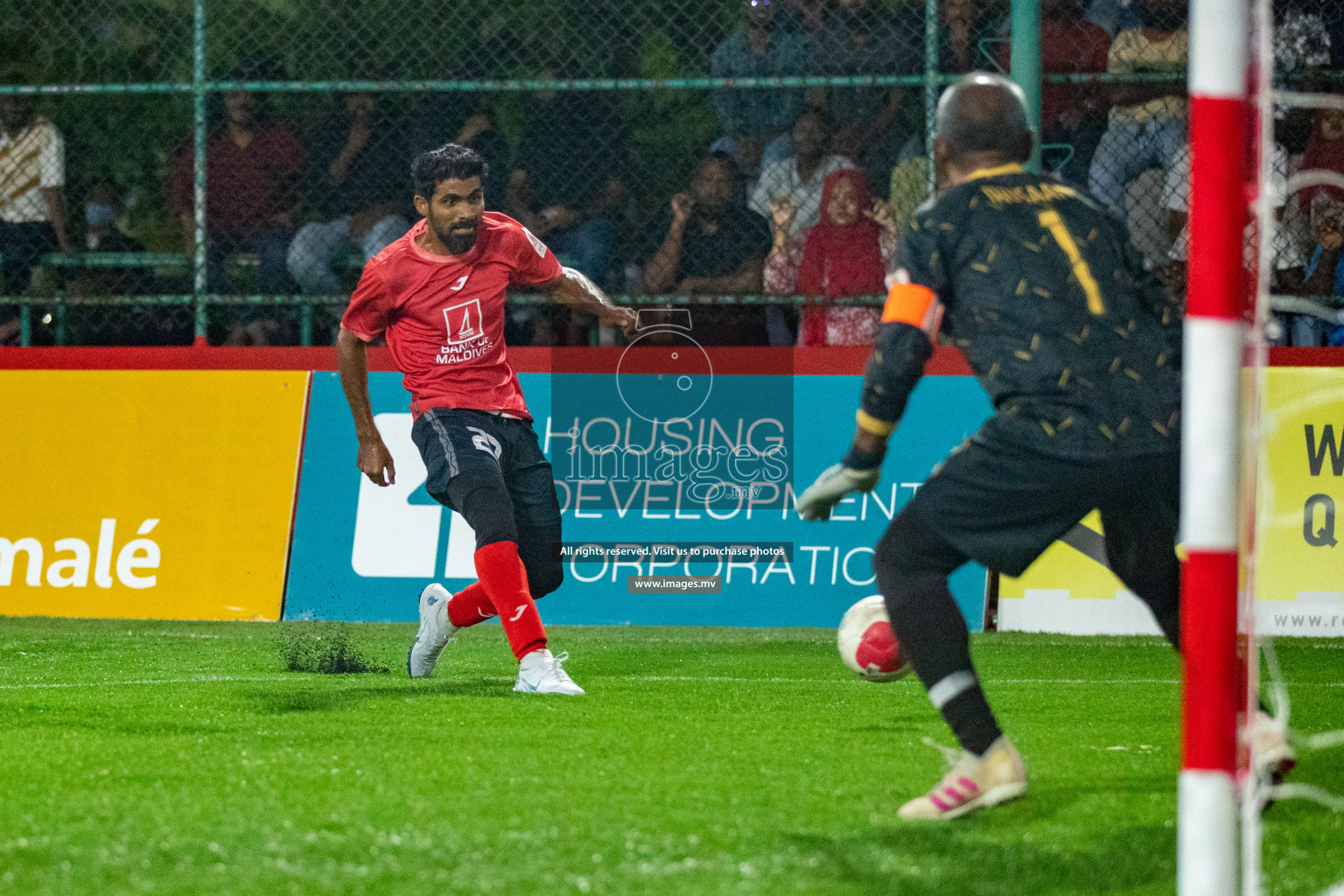 United BML vs Team Civil Court in Club Maldives Cup 2022 was held in Hulhumale', Maldives on Tuesday, 18th October 2022. Photos: Hassan Simah/ images.mv