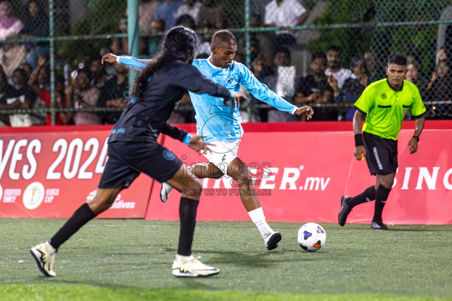 MACL vs Club TTS in Club Maldives Cup 2024 held in Rehendi Futsal Ground, Hulhumale', Maldives on Friday, 27th September 2024. 
Photos: Hassan Simah / images.mv