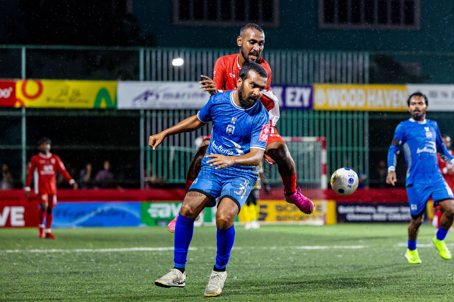 HA Kelaa VS HA Filladhoo in Day 9 of Golden Futsal Challenge 2025 was held on Monday, 13th January 2025, in Hulhumale', Maldives Photos: Nausham Waheed , Ismail Thoriq / images.mv