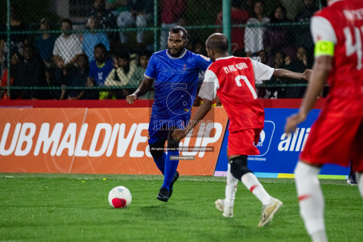 Customs RC vs Club Aasandha in Club Maldives Cup 2022 was held in Hulhumale', Maldives on Saturday, 15th October 2022. Photos: Hassan Simah/ images.mv