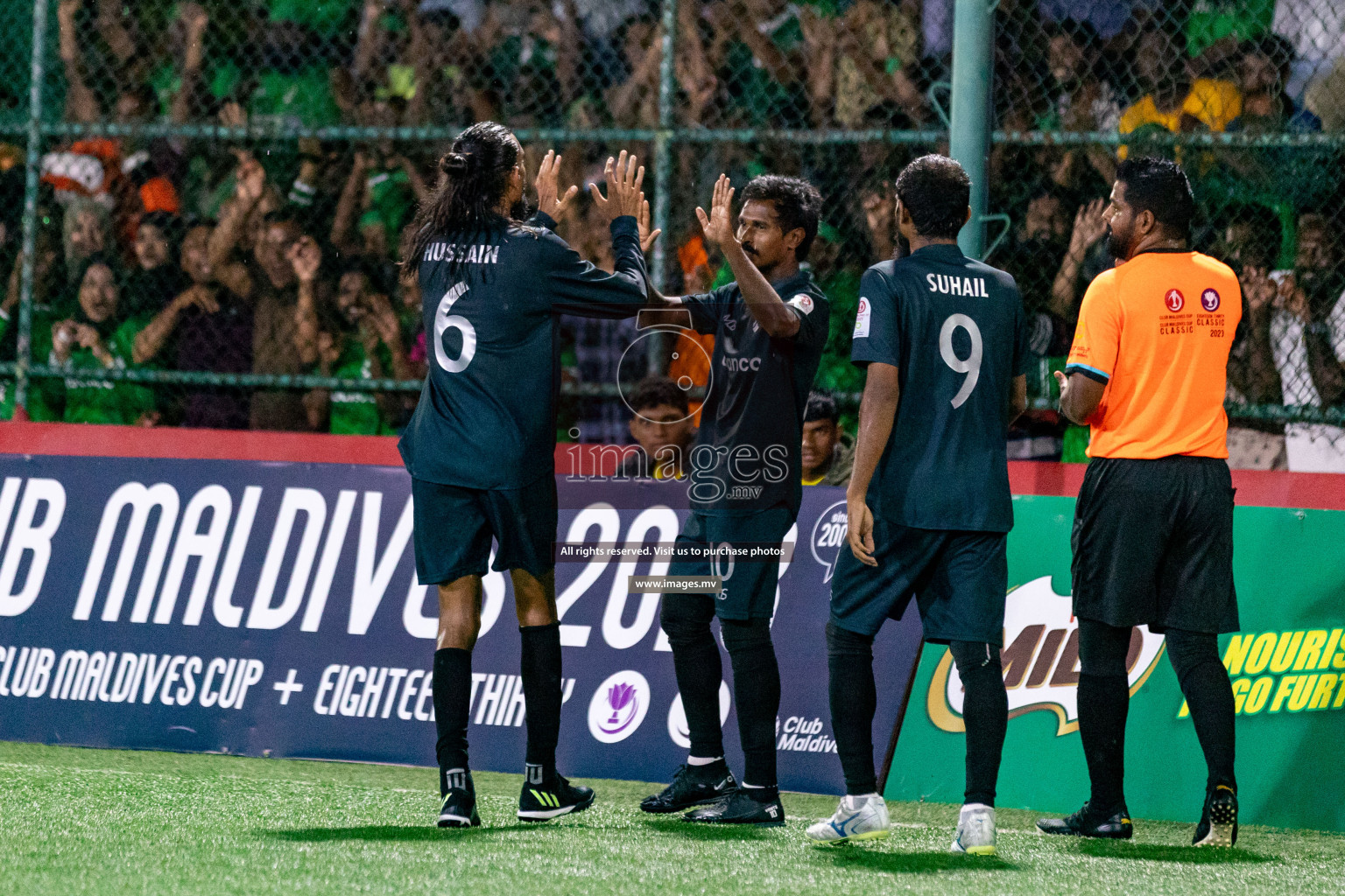 Club Urbanco vs Club Immigration in Club Maldives Cup 2023 held in Hulhumale, Maldives, on Friday, 21st July 2023 Photos: Hassan Simah / images.mv