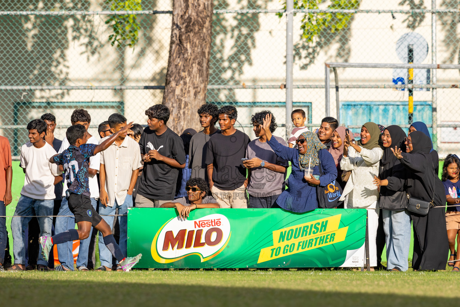 Day 4 of MILO Academy Championship 2024 (U-14) was held in Henveyru Stadium, Male', Maldives on Sunday, 3rd November 2024. Photos: Ismail Thoriq / Images.mv