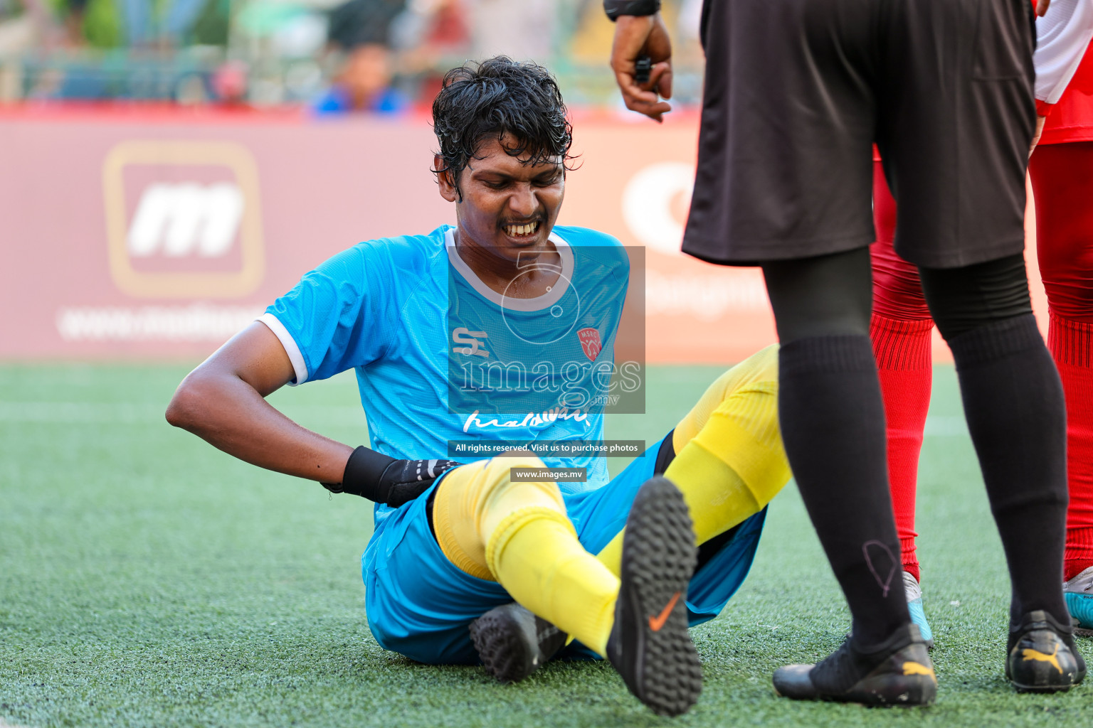 Stelco Club vs Maldivian in Club Maldives Cup 2023 held in Hulhumale, Maldives on 15 July 2023