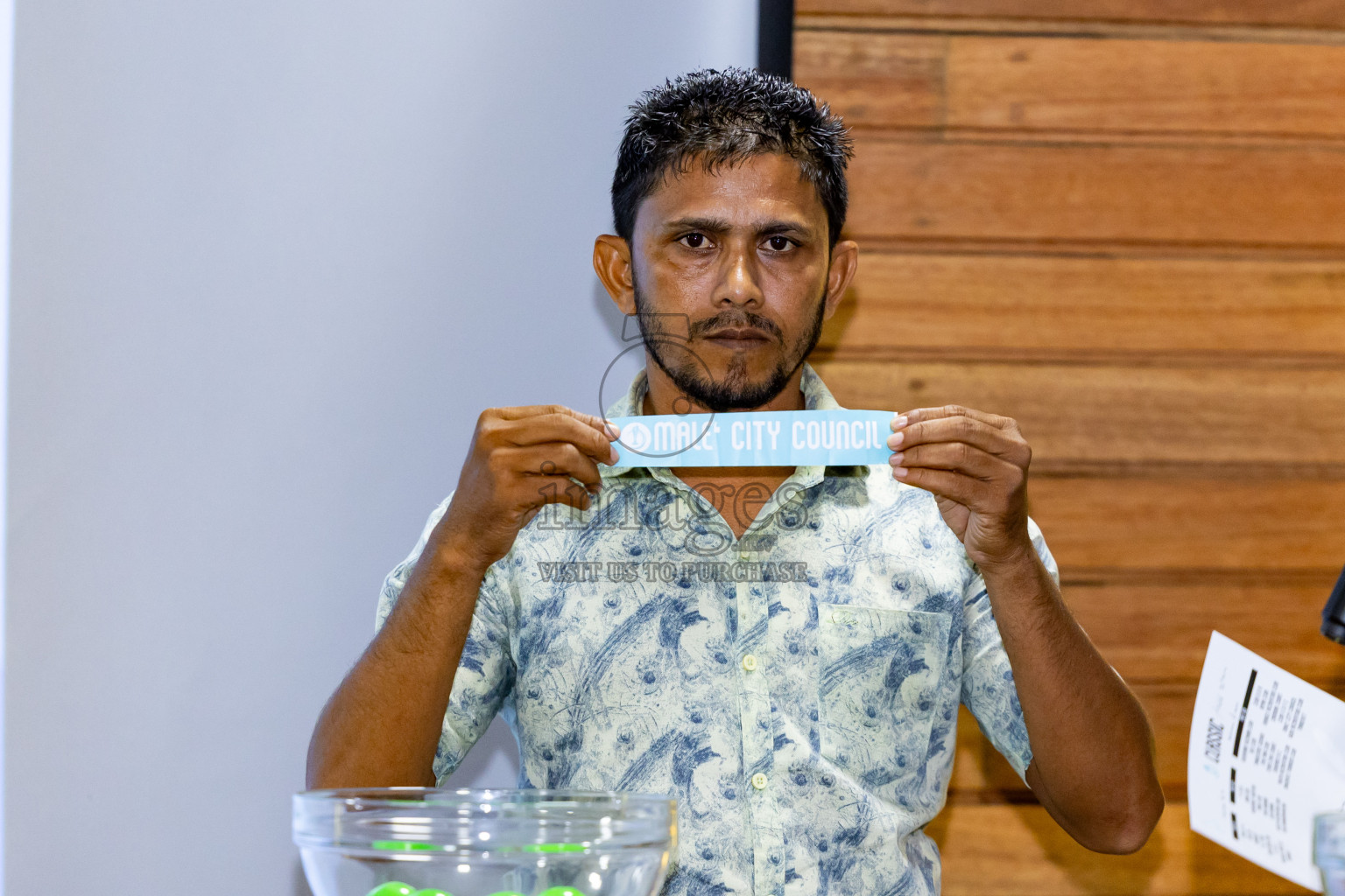 Draw Ceremony of Club Maldives 2024 held in Hulhumale', Maldives on Wednesday, 28th August 2024. Photos: Nausham Waheed / images.mv