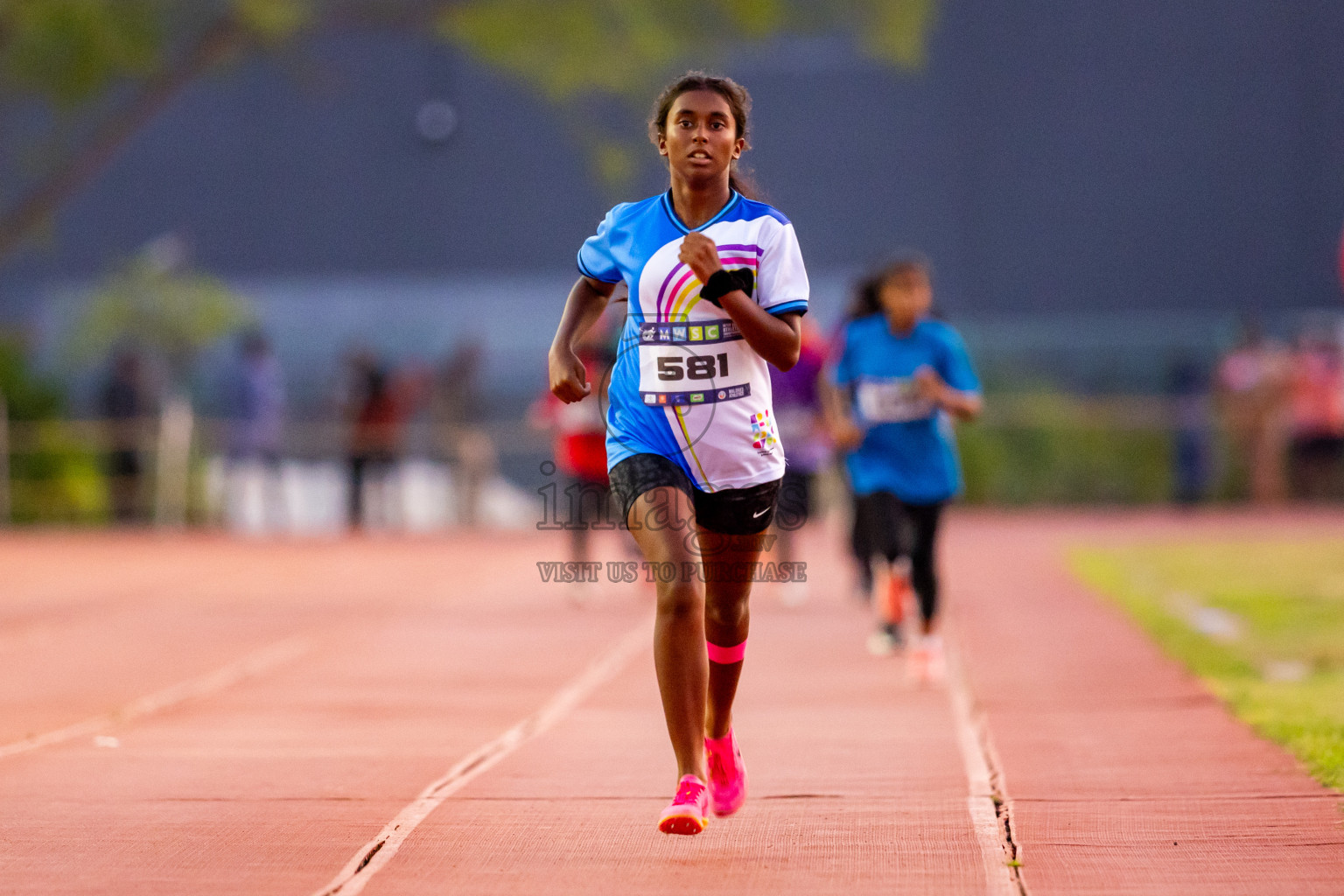 Day 5 of MWSC Interschool Athletics Championships 2024 held in Hulhumale Running Track, Hulhumale, Maldives on Wednesday, 13th November 2024. Photos by: Nausham Waheed / Images.mv