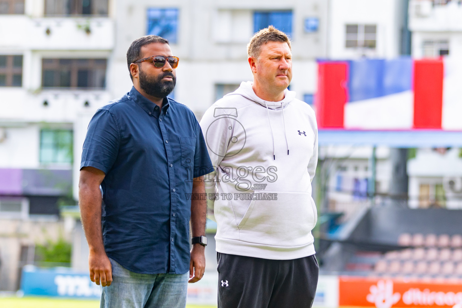 TC Sports Club vs Ode Sports Club in day 1 of Under 19 Youth Championship 2024 was held at National Stadium in Male', Maldives on Sunday, 9th June 2024. Photos: Nausham Waheed / images.mv