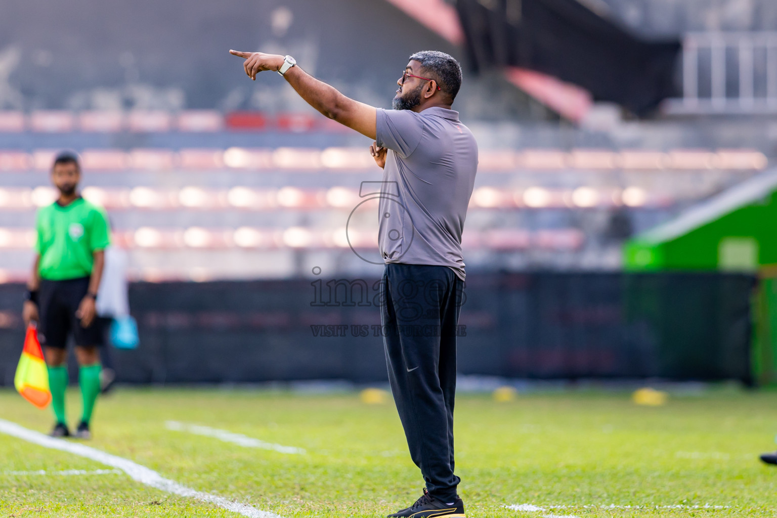 United Victory vs TC Sports Club in Dhivehi Premier League 2025/26 held in National Football Stadium, Male', Maldives on Tuesday, 30th September 2025. Photos: Nausham Waheed / Images.mv