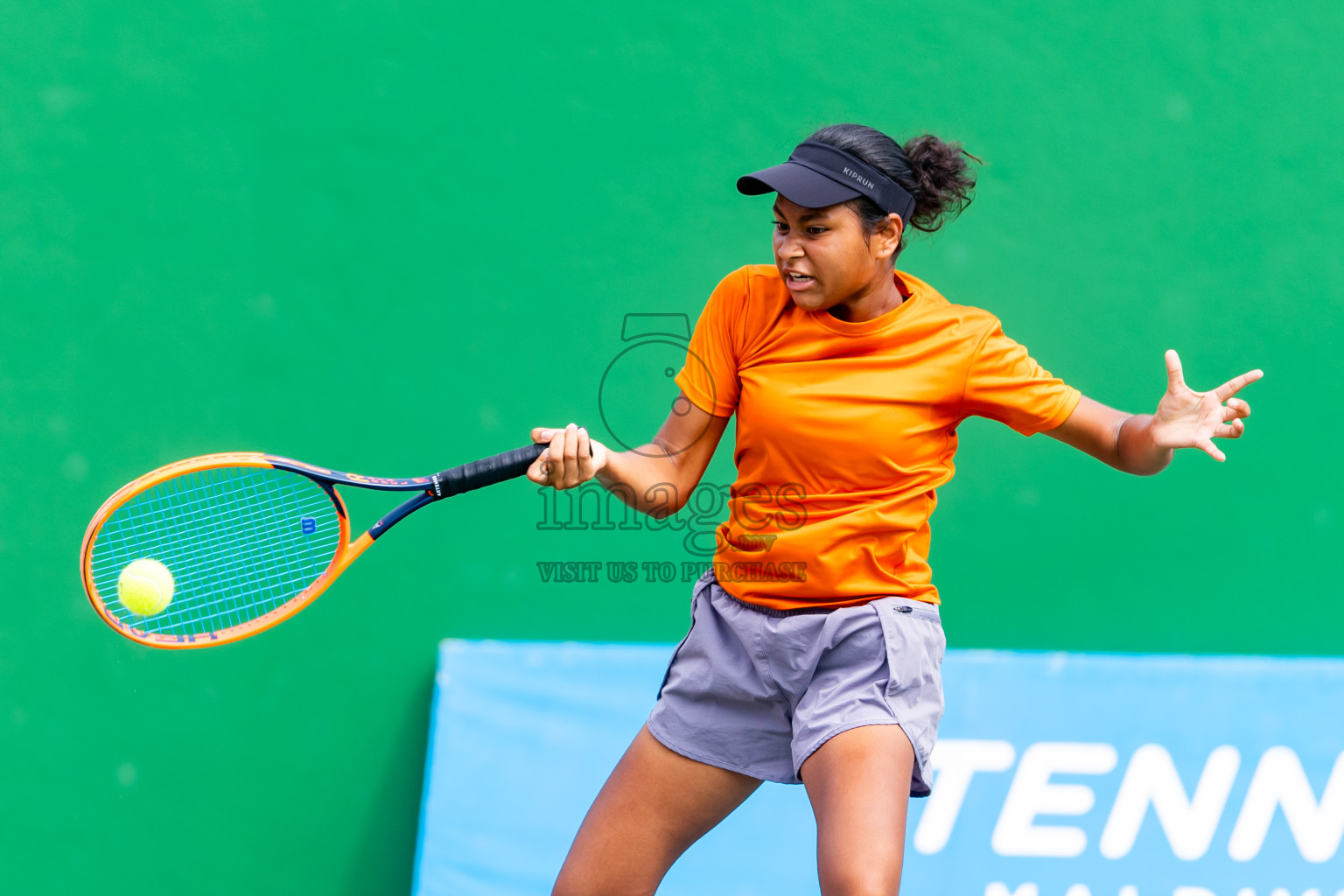 Day 5 of ATF Maldives Junior Open Tennis was held in Male' Tennis Court, Male', Maldives on Monday, 16th December 2024. Photos: Nausham Waheed/ images.mv