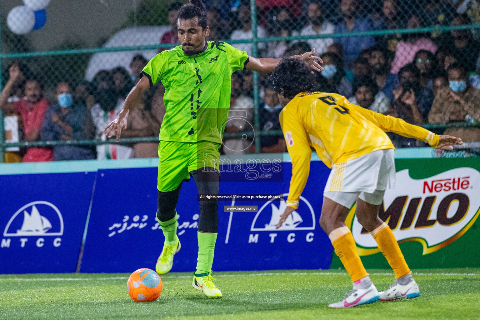 Club Maldives 2021 Round of 16 (Day 1) held at Hulhumale;, on 8th December 2021 Photos: Ismail Thoriq / images.mv