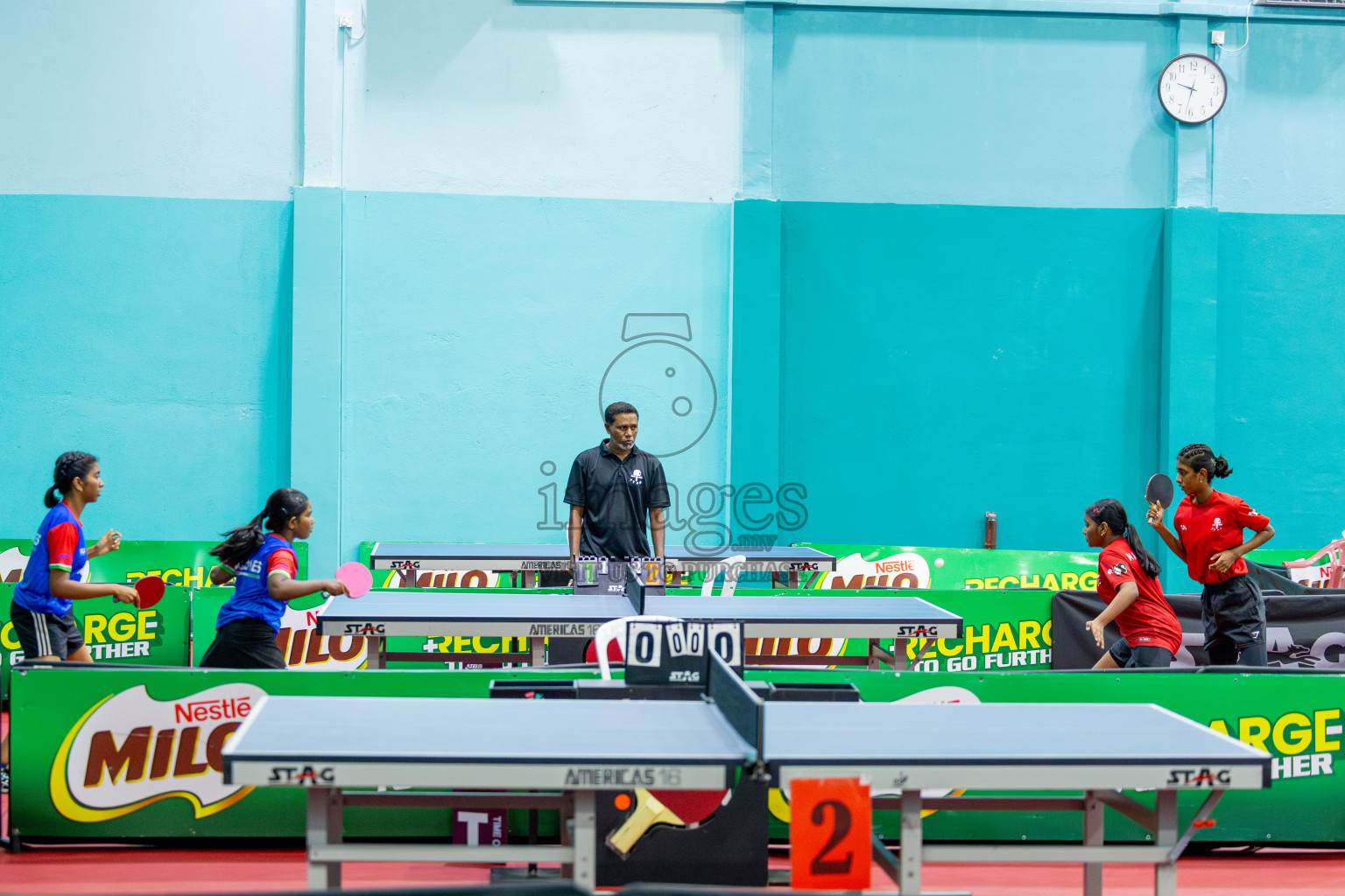 Day 6 of Interschool Table Tennis Tournament 2025 held at Male' TT Hall, Male', Maldives on Tuesday, 20th May 2025.
Photos by: Ismail Thoriq / images.mv