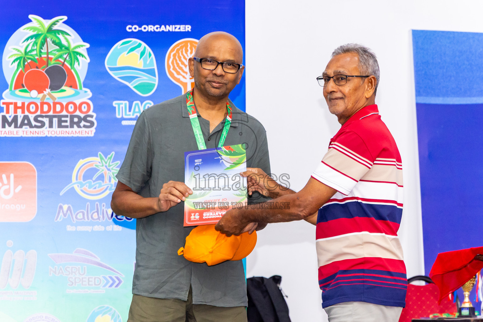 Day 4 of 1st Thoddoo Masters Table Tennis Tournament was held on Sunday, 24th August 2025 in AA Thoddoo, Maldives. Photos: Nausham Waheed / images.mv