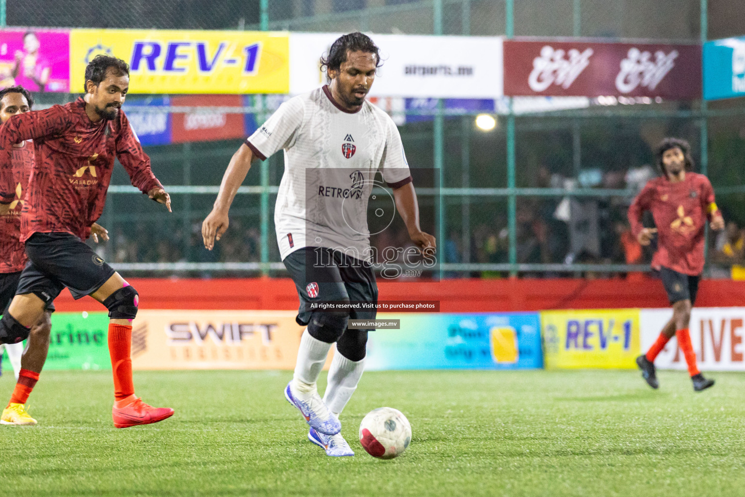 HA. Kelaa vs HA. Thuraakunu in Day 6 of Golden Futsal Challenge 2023 on 10 February 2023 in Hulhumale, Male, Maldives