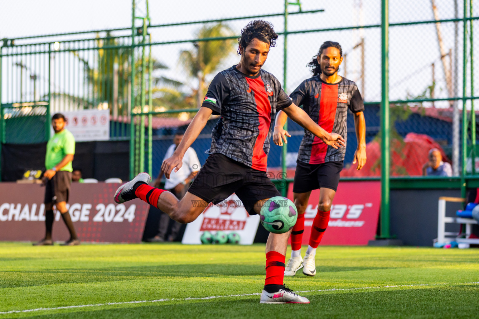 Bows vs Holiday SC in Day 10 of BG Futsal Challenge 2024 was held on Thursday, 21st March 2024, in Male', Maldives Photos: Nausham Waheed / images.mv