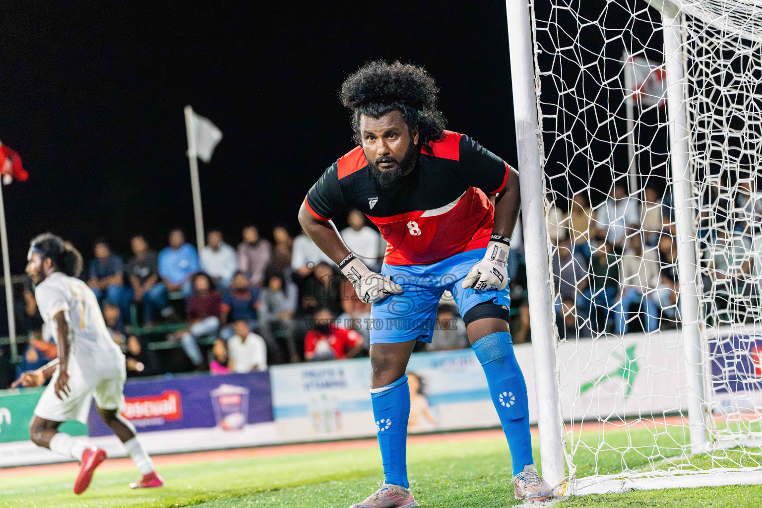 Kanmathi SC VS Kanmathi FC in Day 5 - Fonadhoo Youth Futsal Challenge 2025 held in Fonadhoo Futsal Stadium, L. Fonadhoo, Maldives on Thursday, 30th October 2025 Photos: Arif Rasheed / images.mv