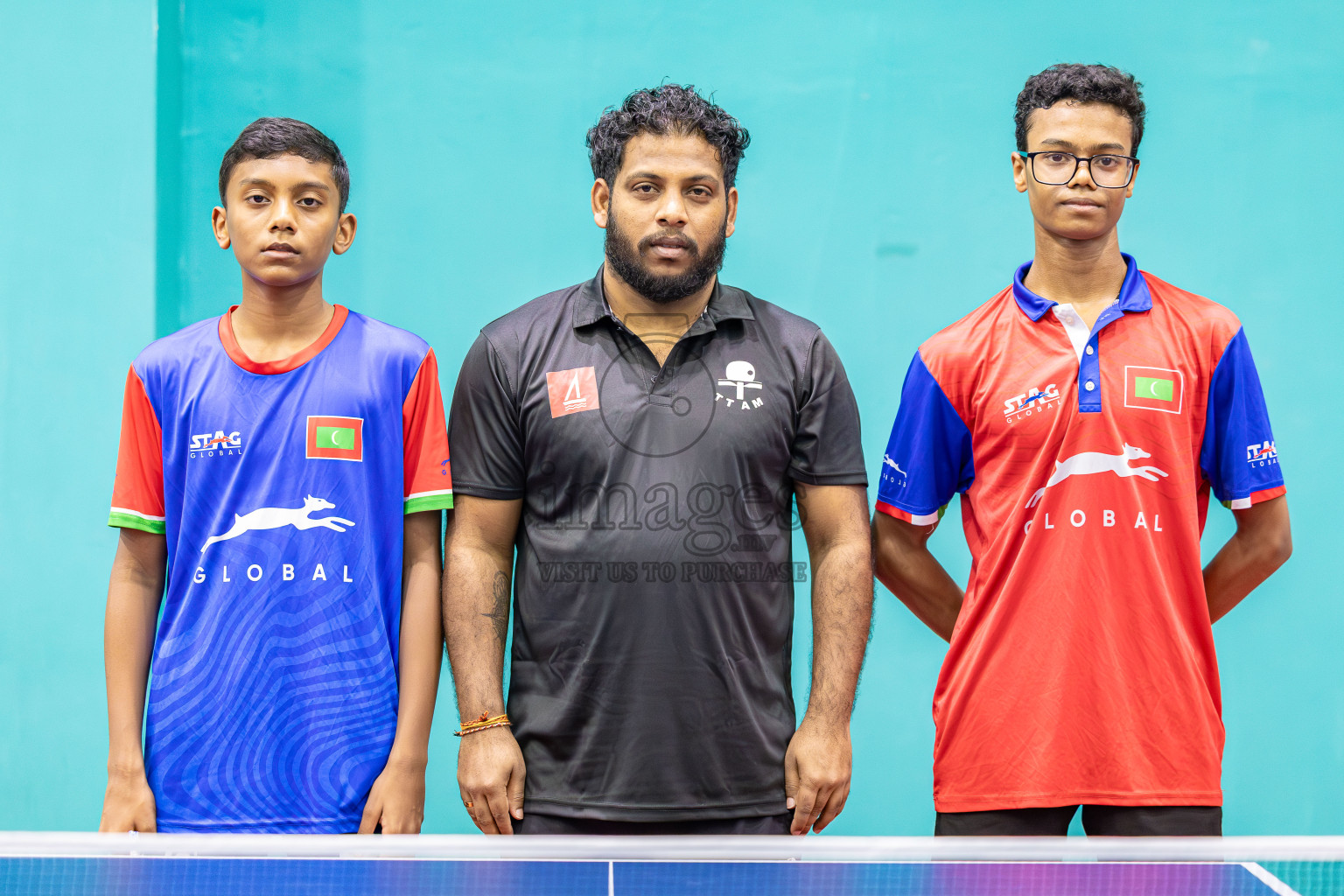 Day 4 of BML 63rd National Table Tennis Tournament 2025 was held on Thursday, 28th August 2025 in Male' TT Hall, Male', Maldives. Photos:  Areef / images.mv