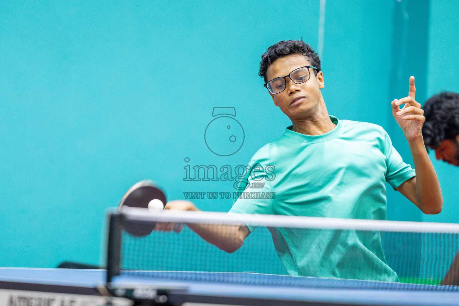 Day 3 of Interschool Table Tennis Tournament 2025 held at Male' TT Hall, Male', Maldives on Saturday, 17th May 2025. Photos By: Ismail Thoriq / images.mv