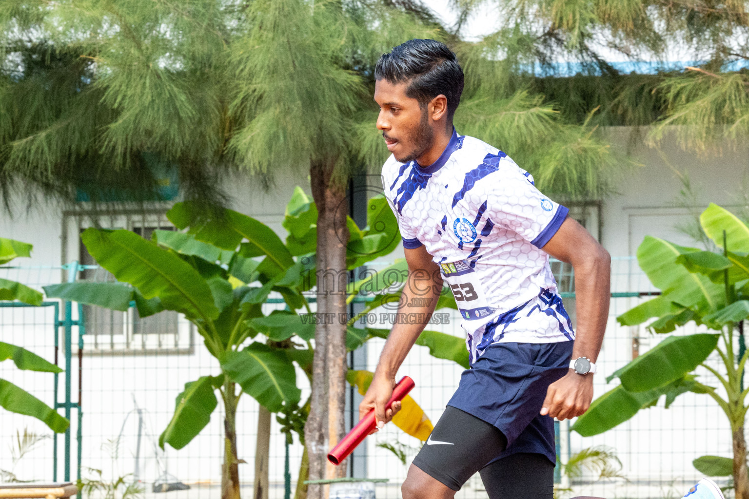 Day 6 of MWSC Interschool Athletics Championships 2024 held in Hulhumale Running Track, Hulhumale, Maldives on Thursday, 14th November 2024. Photos by: Ismail Thoriq / Images.mv