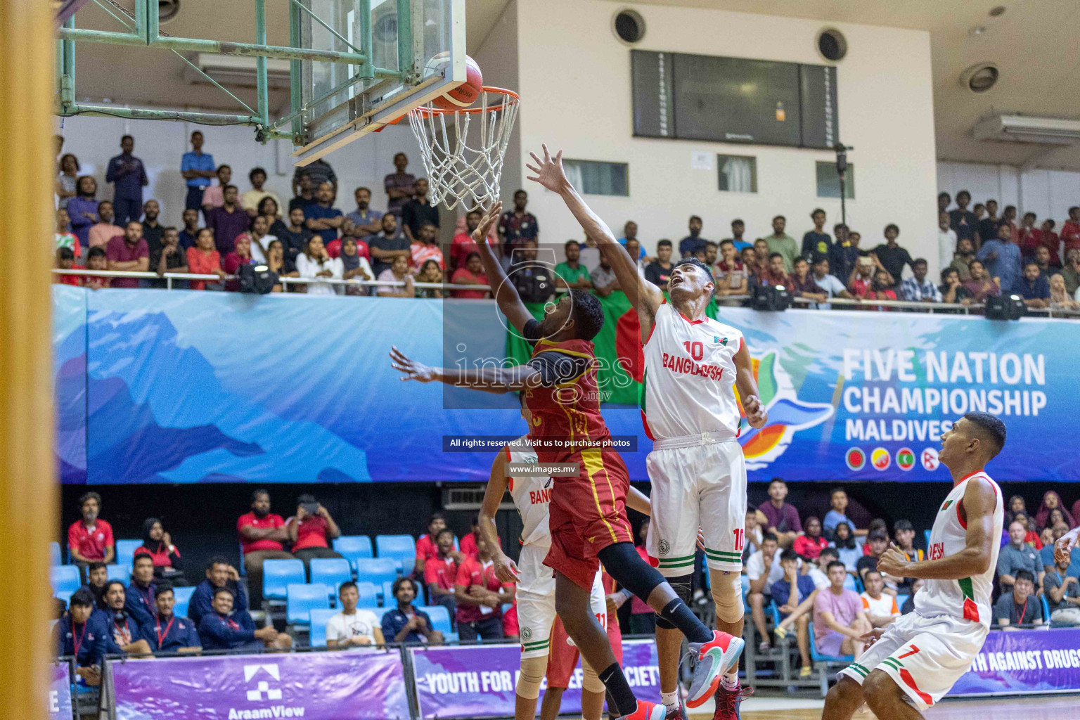 Maldives vs Bangladesh in Five Nation Championship 2023 was held in Social Center, Male', Maldives on Wednesday, 14th June 2023.  Photos: Ismail Thoriq / images.mv