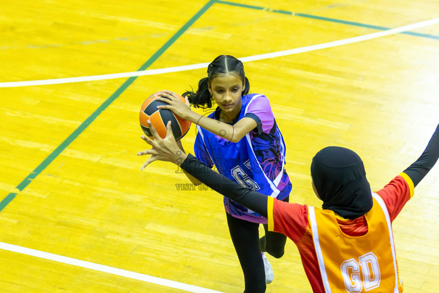 Day 4 of 21st National Netball Tournament was held in Social Canter at Male', Maldives on Saturday, 11th May 2024. Photos: Mohamed Mahfooz Moosa / images.mv