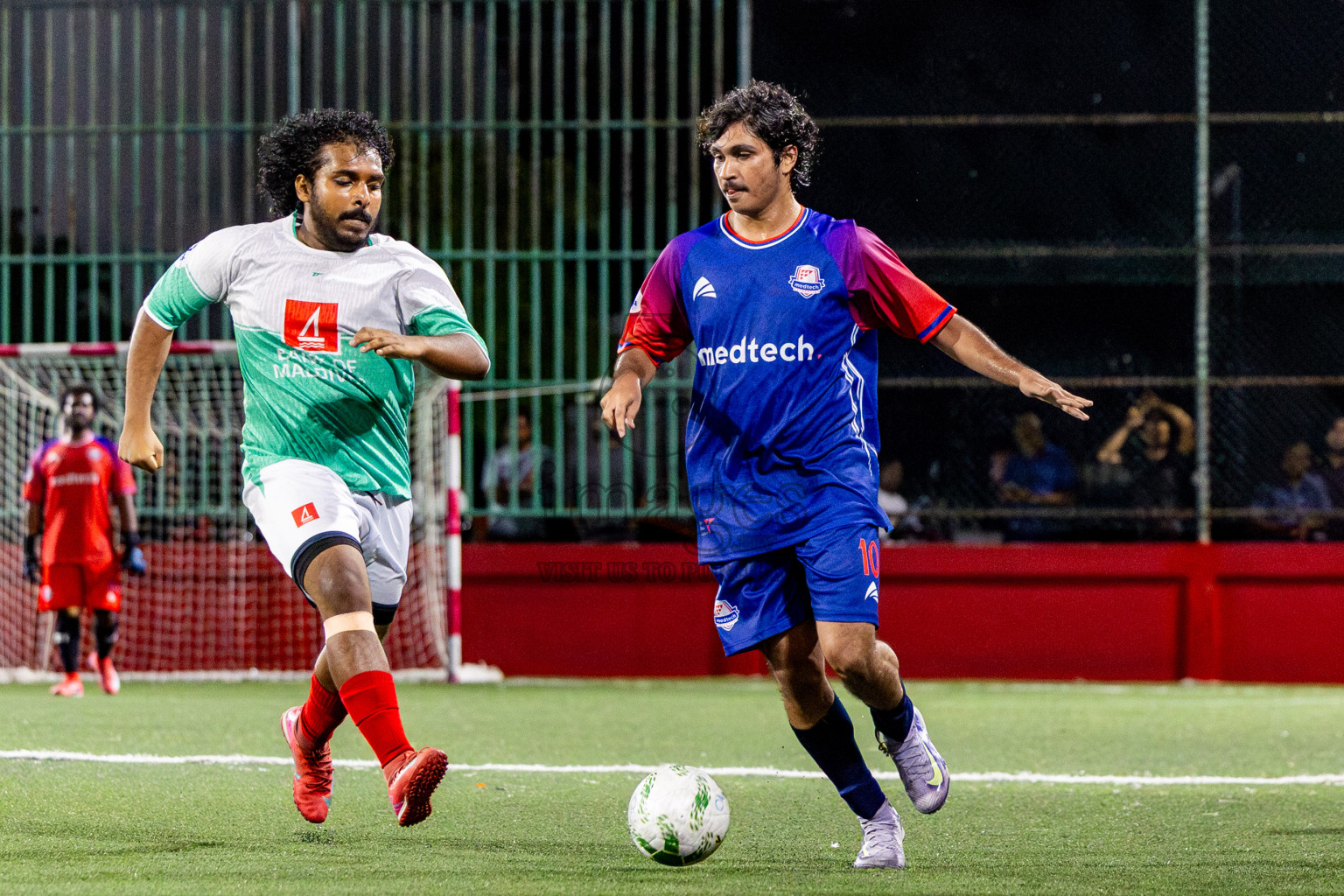 Medtech vs BML in Day 4 of Office League 2025 was held on Friday, 19th April 2025 in Hulhumale', Maldives. Photos: Nausham Waheed / images.mv