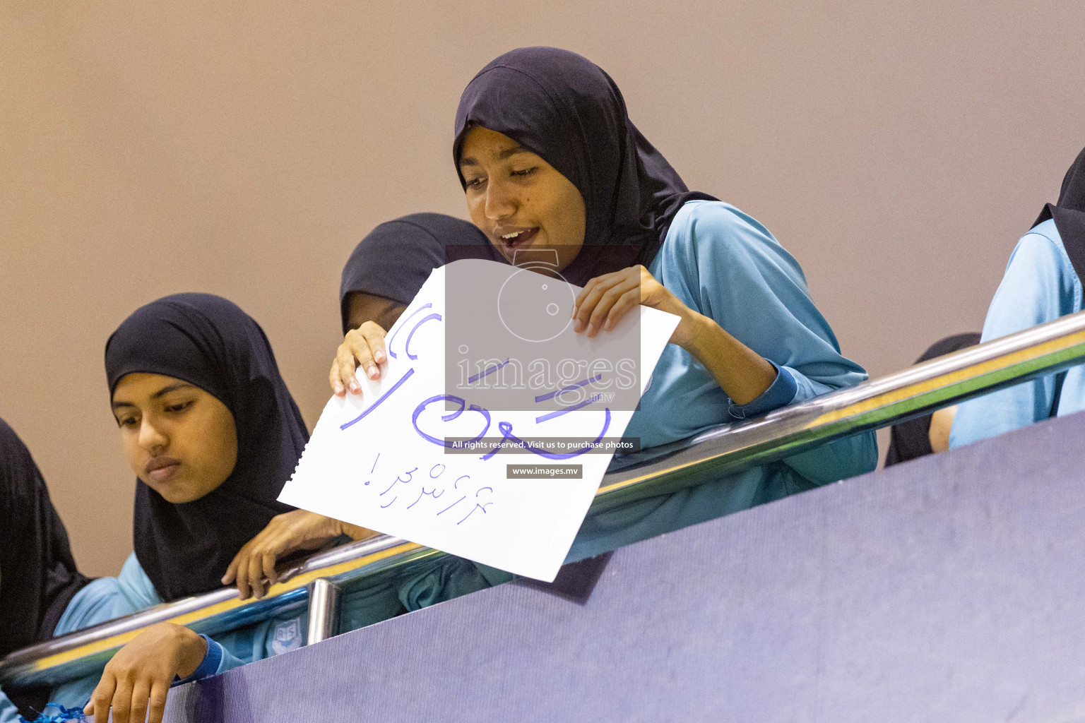 Final of 24th Interschool Netball Tournament 2023 was held in Social Center, Male', Maldives on 7th November 2023. Photos: Nausham Waheed / images.mv