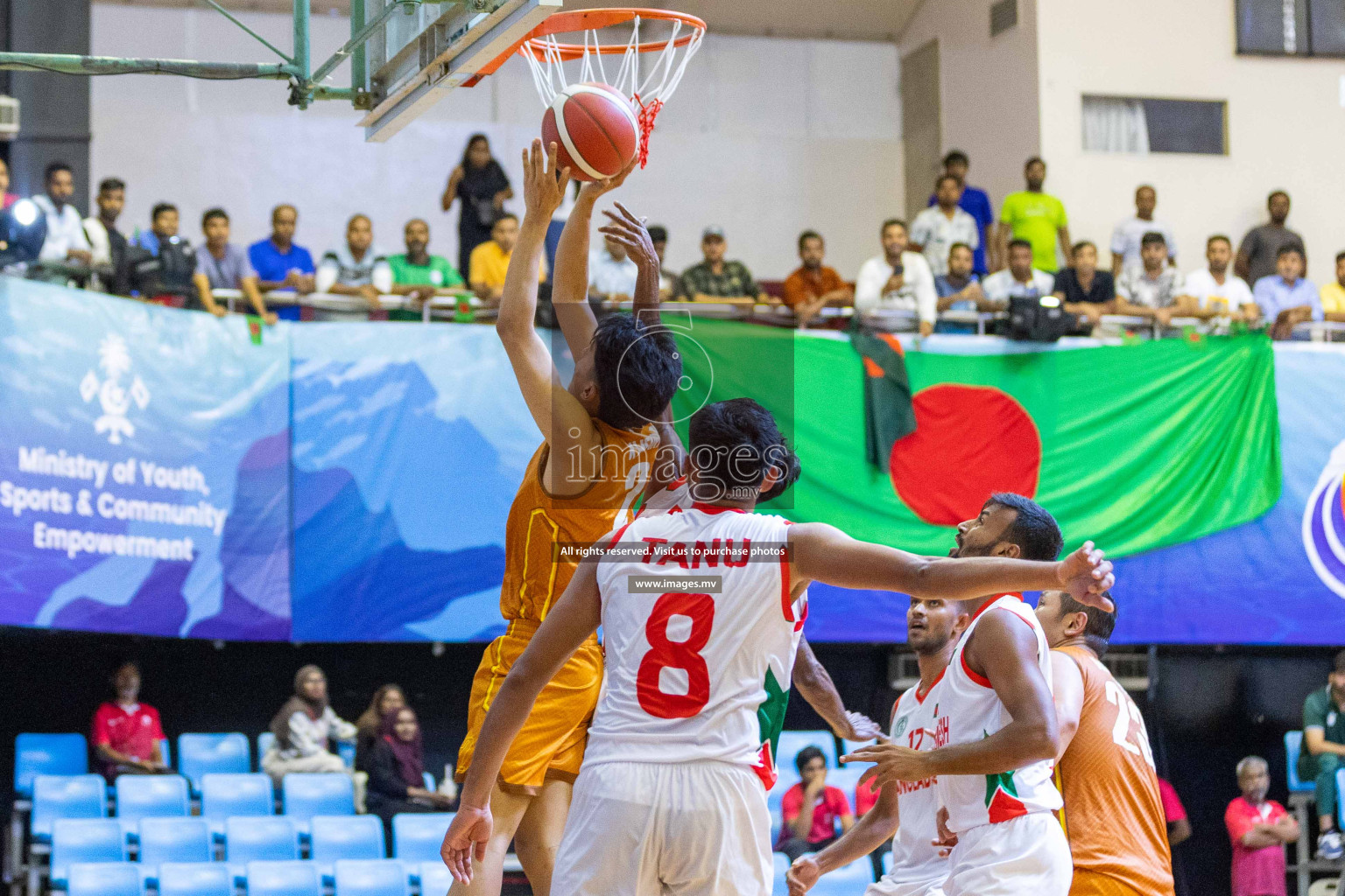 Bangladesh vs Bhutan in the final of Five Nation Championship 2023 was held in Social Center, Male', Maldives on Thursday, 22nd June 2023. Photos: Ismail Thoriq / images.mv