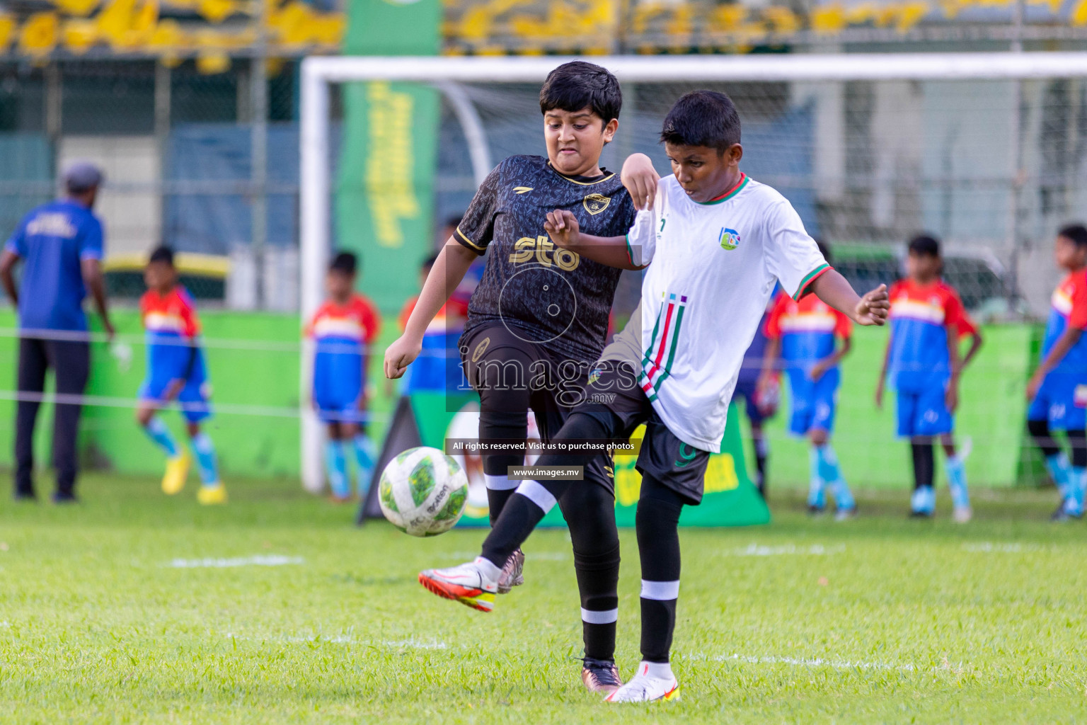 Day 1 of MILO Academy Championship 2023 (U12) was held in Henveiru Football Grounds, Male', Maldives, on Friday, 18th August 2023. 
Photos: Ismail Thoriq / images.mv