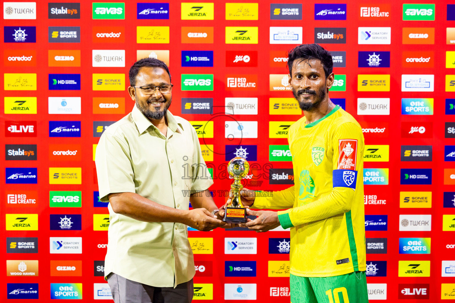 Gdh Vaadhoo vs GA Villingili in zone round Day 30 of Golden Futsal Challenge 2025 was held on Monday , 3rd February 2025, in Hulhumale', Maldives. Photos: Nausham Waheed / images.mv