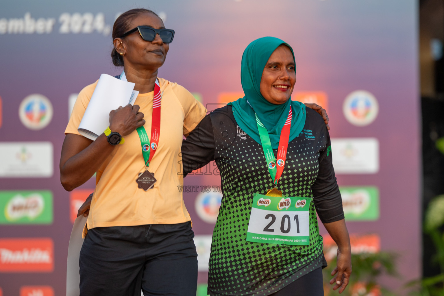 Day 1 of 33rd National Athletics Championship was held in Ekuveni Track at Male', Maldives on Thursday, 5th September 2024. Photos: Shuu Abdul Sattar / images.mv