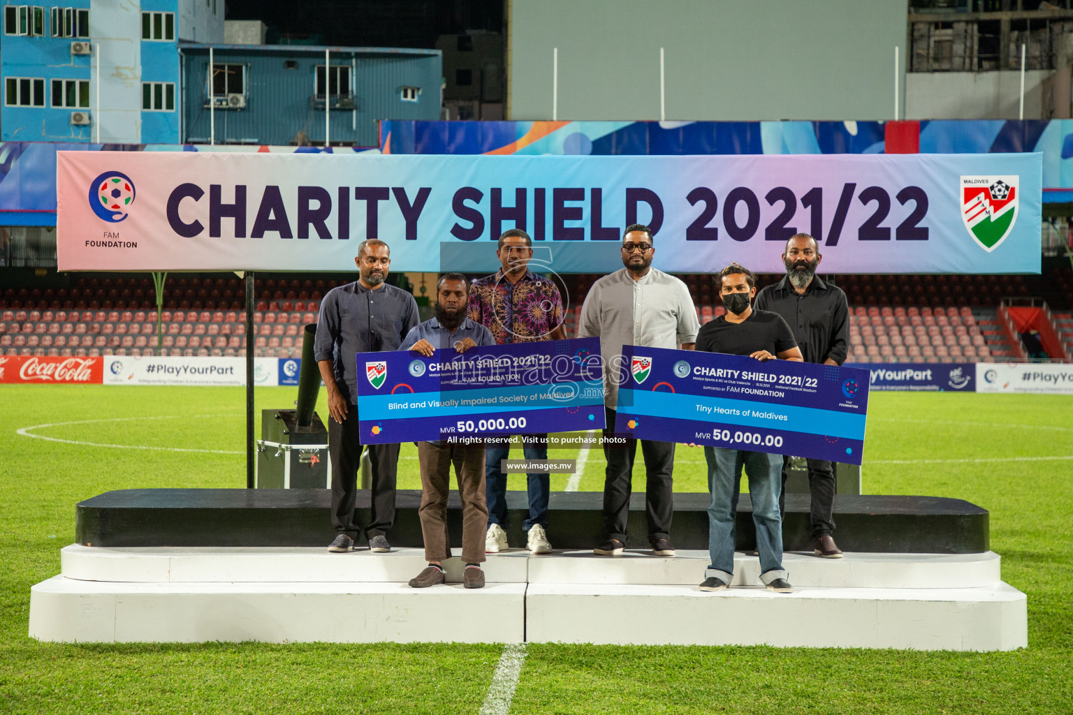 Maziya SRC vs Club Valencia in the Community Shield Match 2021/2022 on 15 December 2021 held in Male', Maldives. Photos: Hassan Simah / images.mv