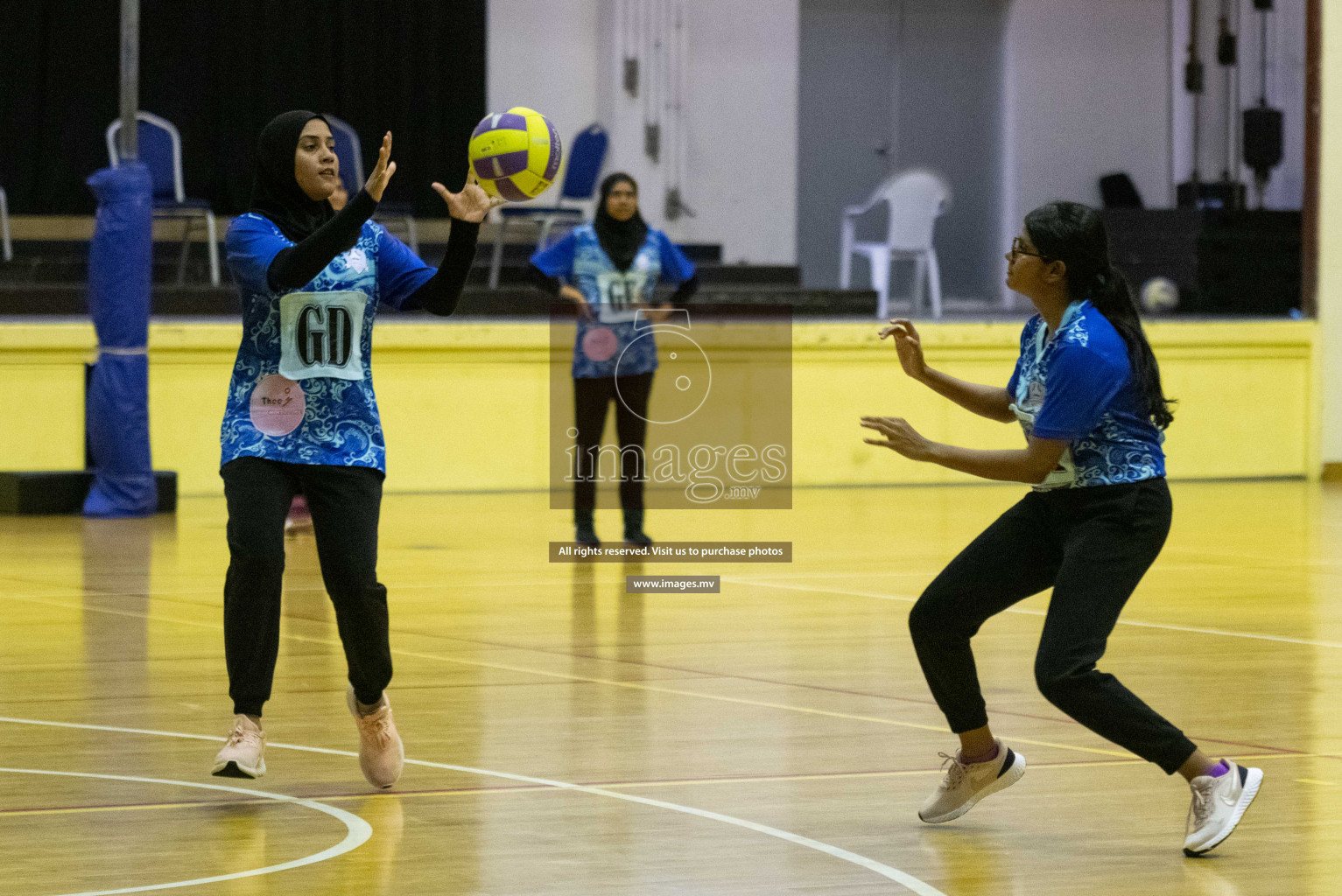 Milo National Netball Tournament 29th November 2021 at Social Center Indoor Court, Male, Maldives. Photos: Maanish/ Images Mv