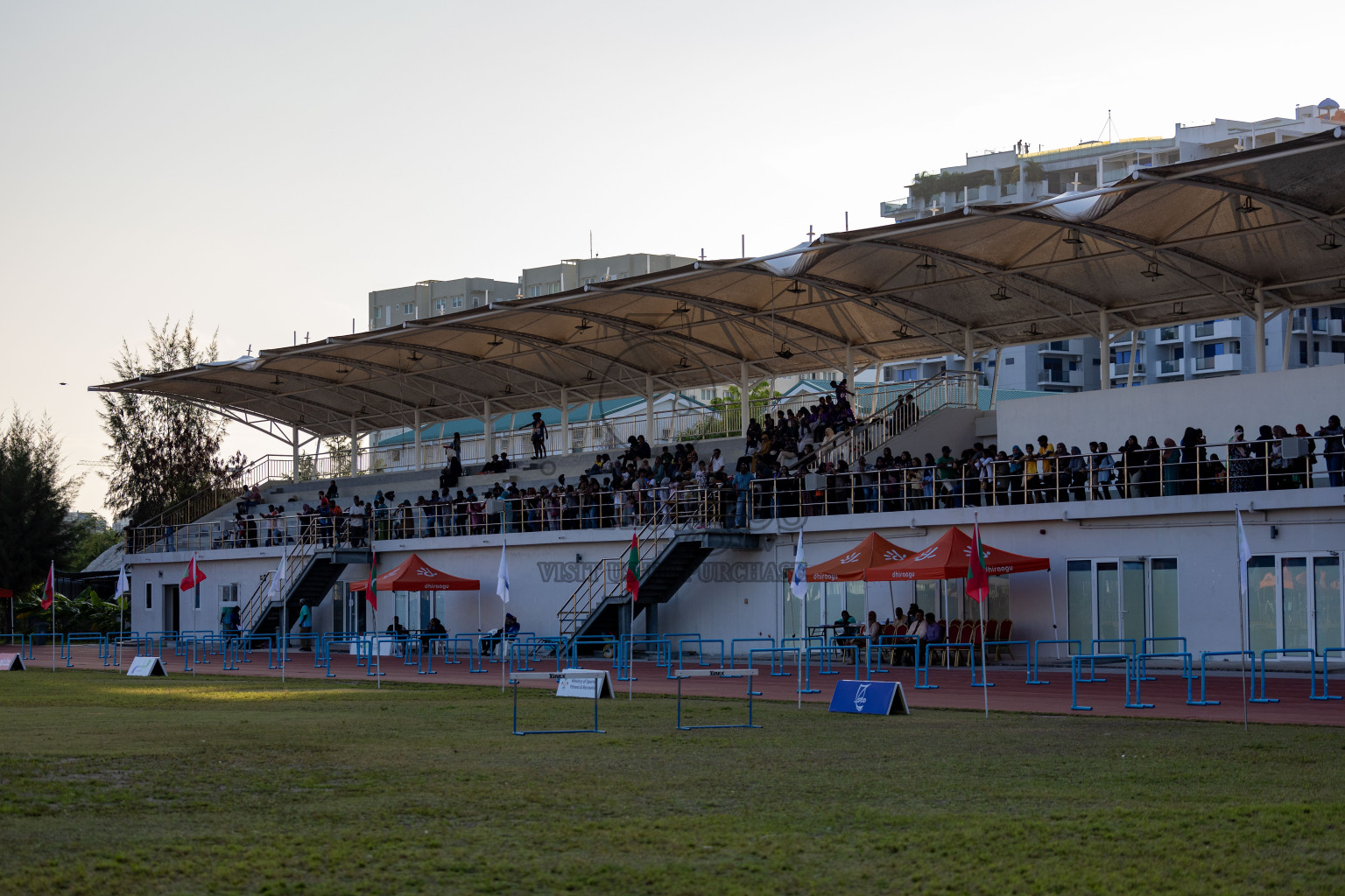 Day 4 of MWSC Interschool Athletics Championships 2024 held in Hulhumale Running Track, Hulhumale, Maldives on Tuesday, 12th November 2024. Photos by: Ismail Thoriq / Images.mv