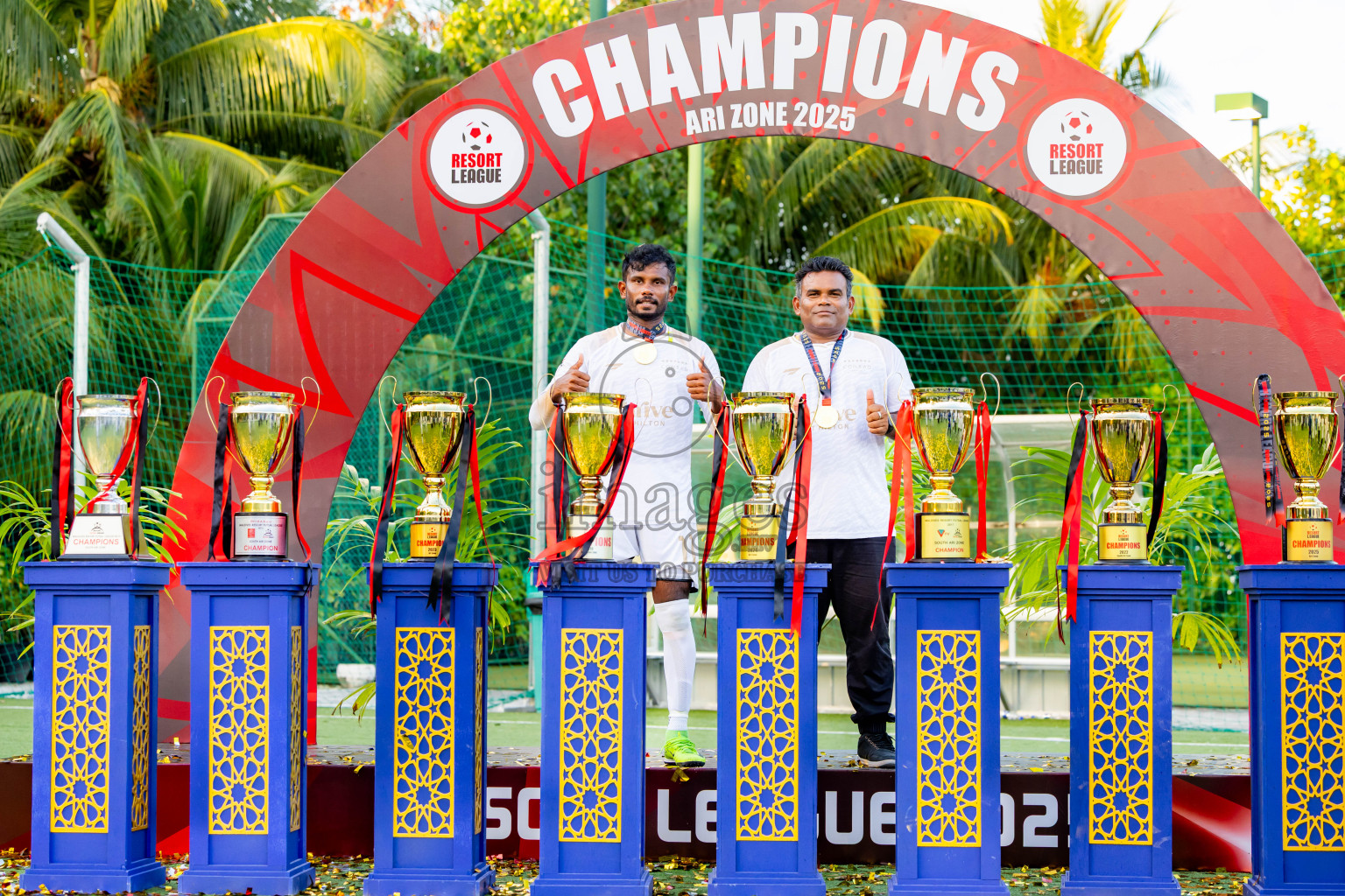 Barcelo vs Conrad in the Final of Resort League 2025 (Ari Zone) was held on Sunday, 28th June 2025 in Conrad Maldives Rangali Island, Alif Dhaalu Atoll, Maldives. Photos: Nausham Waheed / images.mv