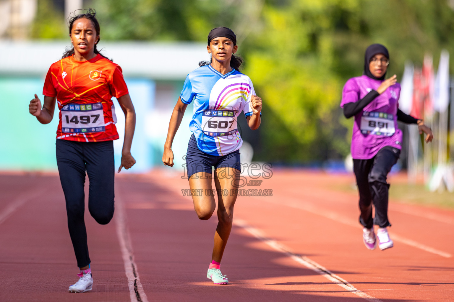 MWSC Interschool Athletics Championships 2024 - Day 3
Day 3 of MWSC Interschool Athletics Championships 2024 held in Hulhumale Running Track, Hulhumale, Maldives on Monday, 11th November 2024. Photos by: Ismail Thoriq / Images.mv