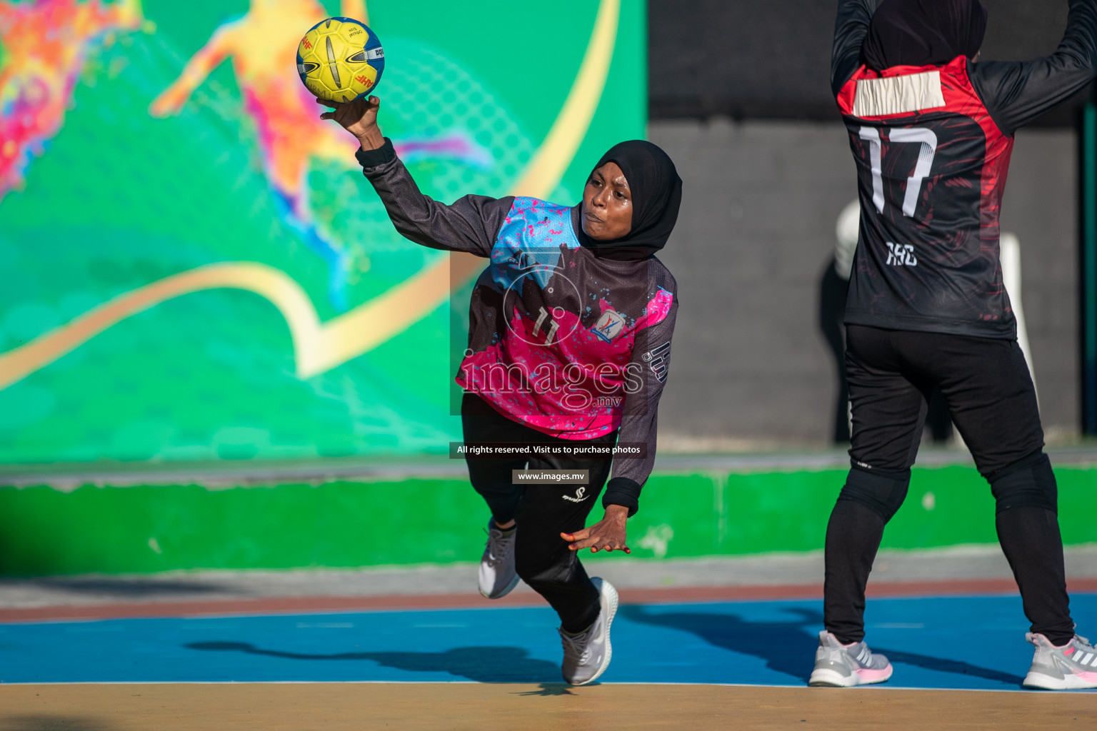 Day 4 of 6th MILO Handball Maldives Championship 2023, held in Handball ground, Male', Maldives on Friday, 23rd May 2023 Photos: Nausham Waheed/ Images.mv