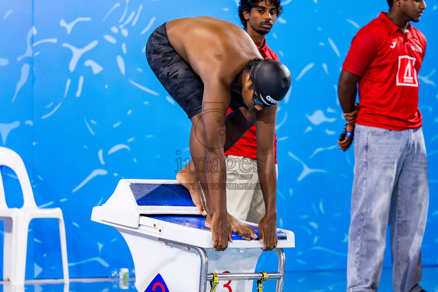 Day 2 of 20th Inter-school Swimming Competition 2024 held in Hulhumale', Maldives on Sunday, 13th October 2024. Photos: Nausham Waheed / images.mv