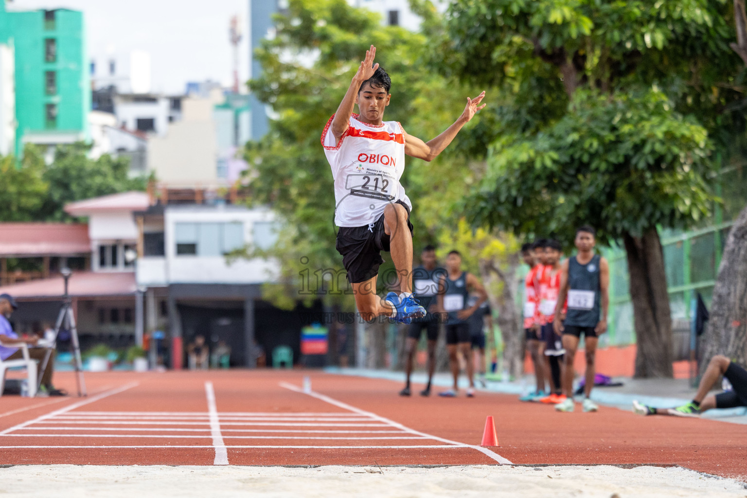 Day 3 of 33rd National Athletics Championship was held in Ekuveni Track at Male', Maldives on Saturday, 7th September 2024.
Photos: Suaadh Abdul Sattar / images.mv