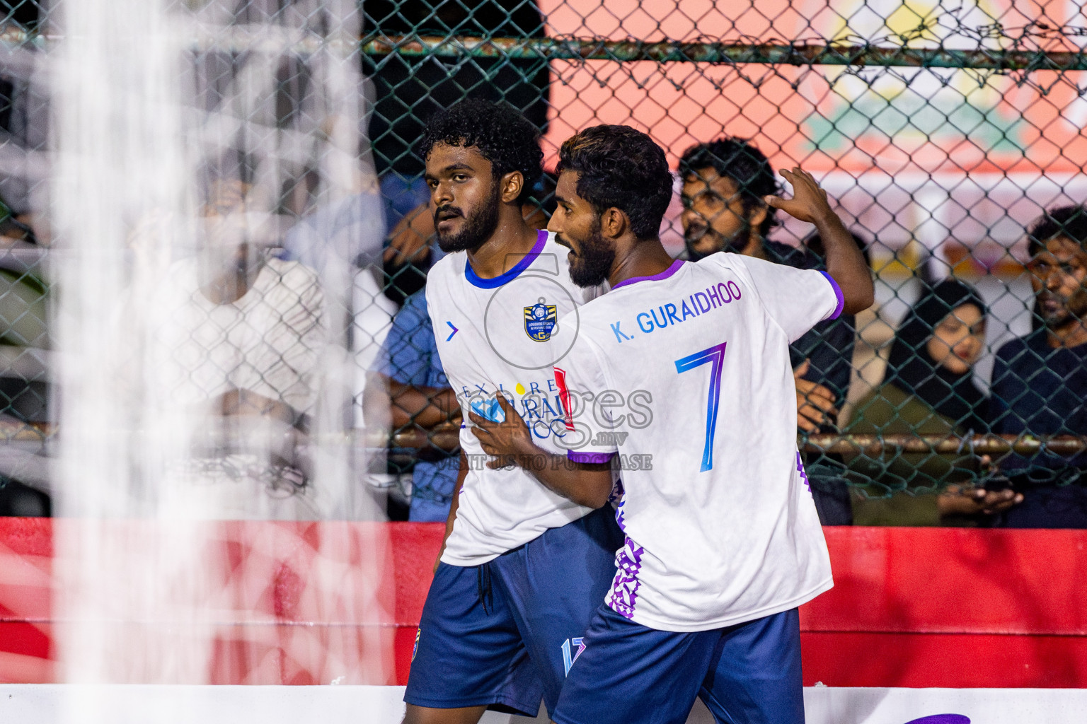 K Guraidhoo vs K Kaashidhoo in Day 10 of Golden Futsal Challenge 2025 was held on Tuesday, 14th January 2025, in Hulhumale', Maldives Photos: Nausham Waheed / images.mv