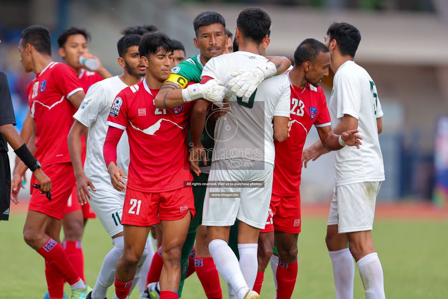 Nepal vs Pakistan in SAFF Championship 2023 held in Sree Kanteerava Stadium, Bengaluru, India, on Tuesday, 27th June 2023. Photos: Nausham Waheed, Hassan Simah / images.mv