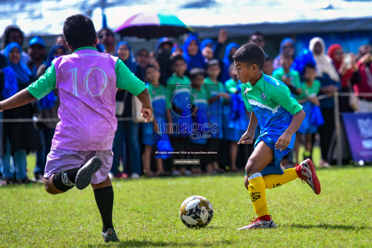 Day 1 of Milo Kids Football Fiesta 2022 was held in Male', Maldives on 19th October 2022. Photos: Nausham Waheed/ images.mv