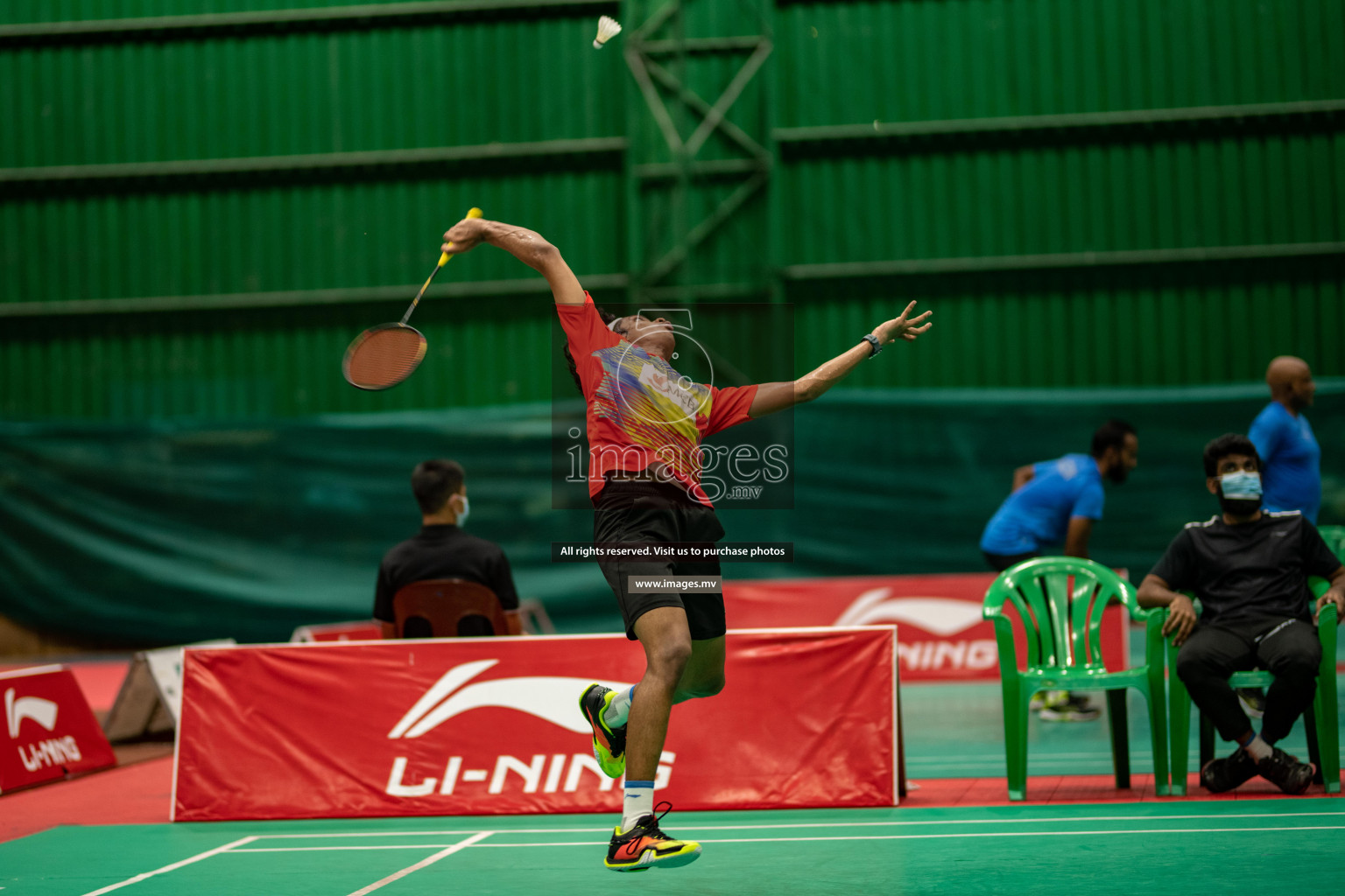 47th National Badminton Tournament 2021 held from 10 to 14 November 2021 in Male' Sports Complex, Maldives