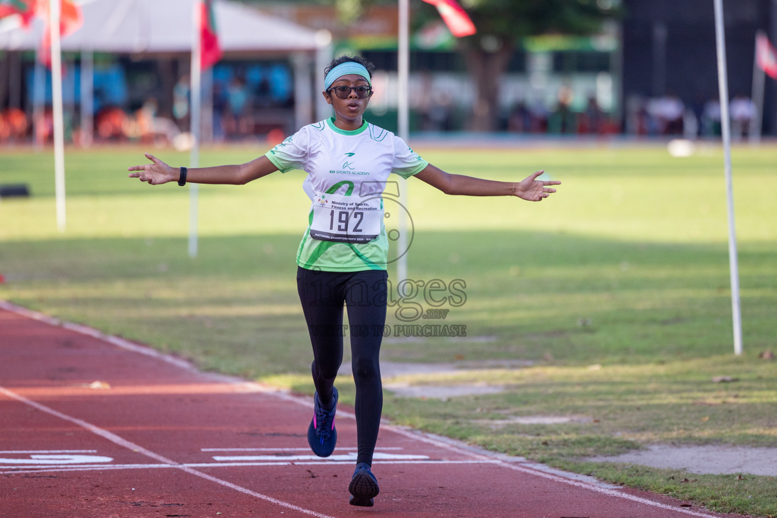 Day 1 of 33rd National Athletics Championship was held in Ekuveni Track at Male', Maldives on Thursday, 5th September 2024. Photos: Shuu Abdul Sattar / images.mv