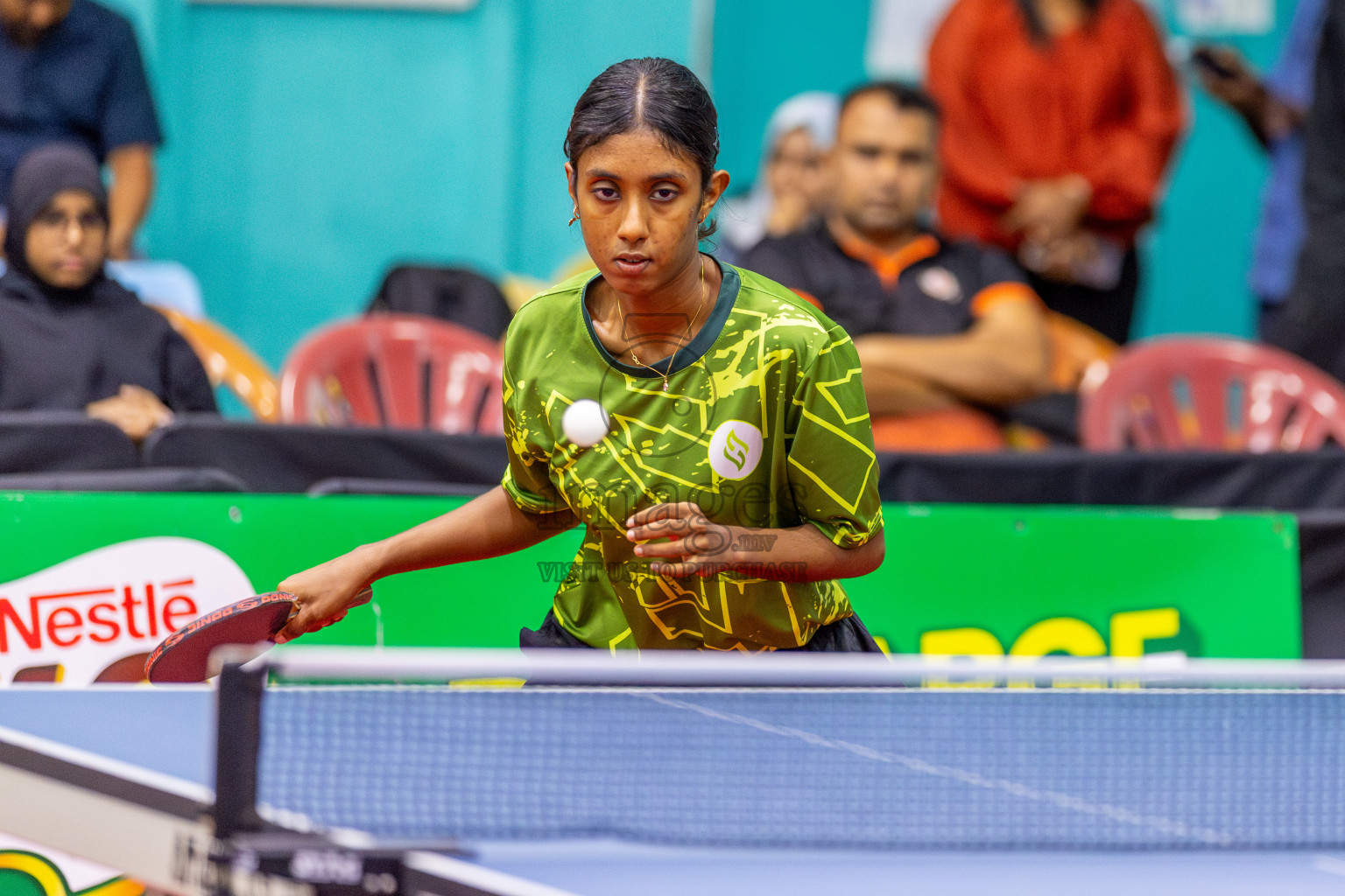 Day 8 of Interschool Table Tennis Tournament 2025 held at Male' TT Hall, Male', Maldives on Thursday, 22nd May 2025.
Photos by: Ismail Thoriq / images.mv