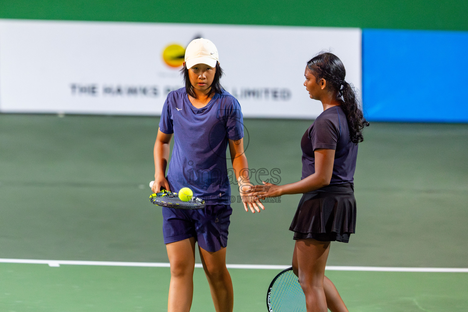Day 7 of ATF Maldives Junior Open Tennis was held in Male' Tennis Court, Male', Maldives on Wednesday, 18th December 2024. Photos: Nausham Waheed/ images.mv
